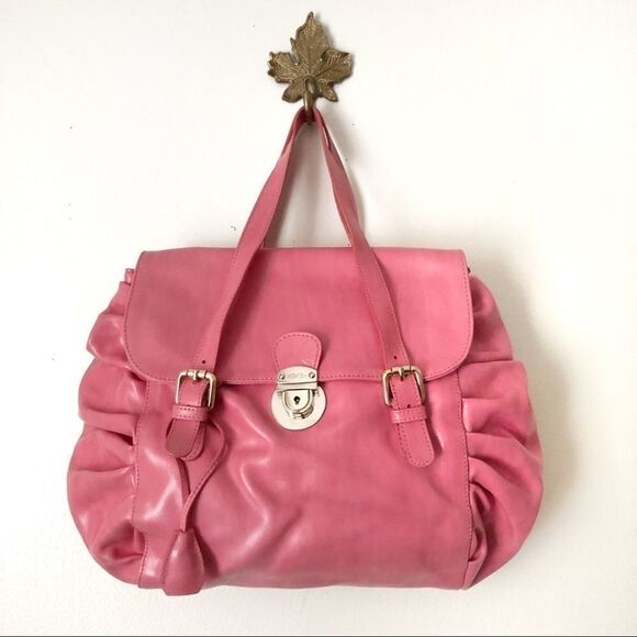 RED Valentino Handbags - Red Valentino Authentic Pink Leather Shoulder Bag